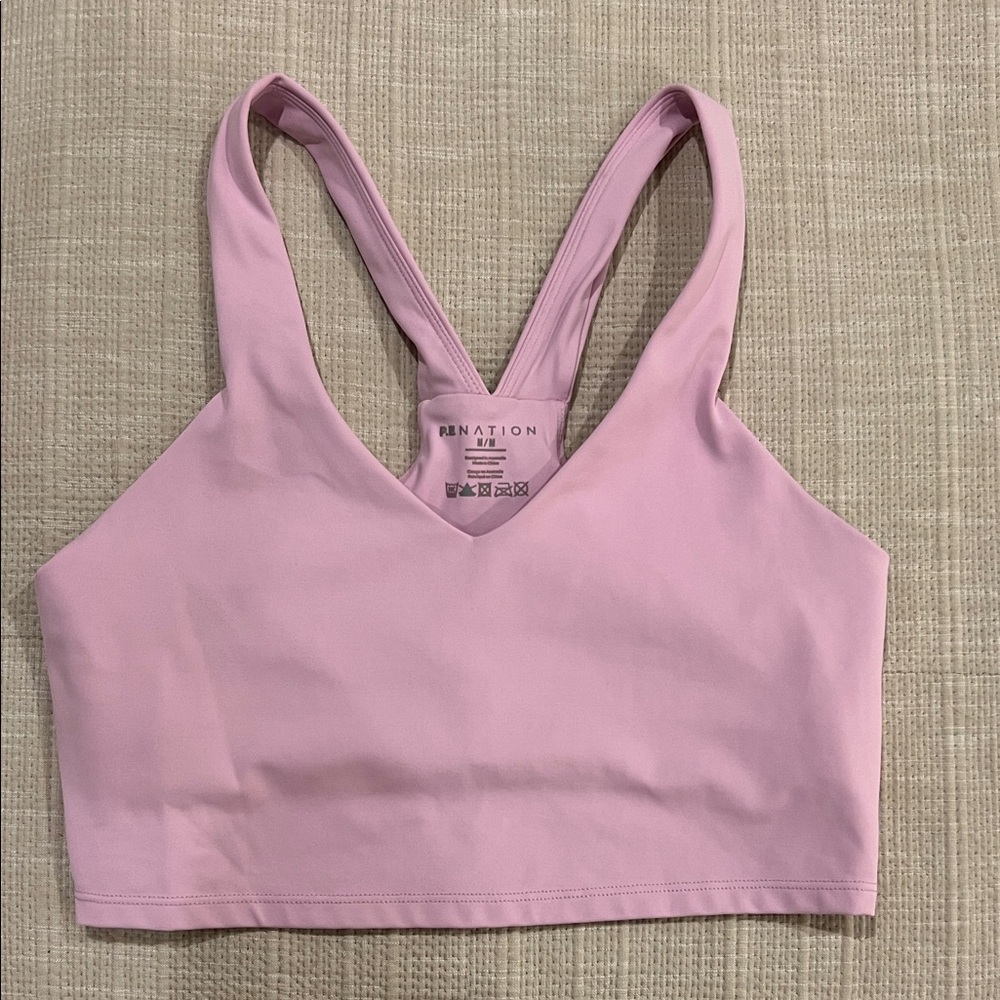 P.E Nation Mauve Sports Bra